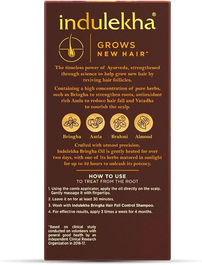 Indulekha – Huile capillaire ayurvédique authentique